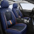 志言（ZHIYAN）新款夏季冰丝汽车坐垫透气吸汗凉垫全包围专用座垫椅套 克莱因蓝 宝马5系525Li528li530li520li