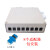 E-link8口导轨安装光缆终端盒光纤分纤箱SC/FC/ST/LC耦合器8/16芯 LC双工适配器 包安装