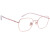AGNES B眼镜AB70068时尚休闲男女款近视镜方框钛金属光学眼镜架轻盈舒适 黑色 镜架