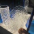 铭汇通亚克力玻璃板石头纹水波纹DIY玻璃画手工板ins美术手绘玻璃画 透明水波纹200*150咪咪