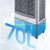 志高（CHIGO） 冷风机空调扇家用制冷工业冷风扇水空调水冷风扇加水冰晶大型商用户外可移动清凉空调扇 工业机械款80W风量+70L水箱