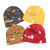 女童针织帽春秋季儿童帽子新款时尚适合0-7岁中小童秋季薄款毛线帽可爱婴幼儿宝宝套头帽笔筒帽洋气 粉色动物 M(单层)