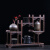 木博古架中式小多宝阁茶具架子实木置物架茶壶架摆件架展示架 高低台