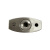 苏识 HBBLY60mm 通开不锈钢弧形半包梁叶片锁 （计价单位：个）银色