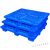 塑料网格平板叉车托盘仓库防潮板垫板超市隔断货架地台板浅板 600*300*30蓝