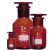 DURAN 实验室磨口玻璃瓶 广口 NS 85/55 棕色 带平头玻璃塞  211889105