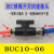 白黑色气管手阀BUC-04 81012MM气动快速快插手转开关球阀门水接头 BUC10-06 一端6 一端10