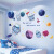 3D立体墙贴画男孩卧室房间墙壁装饰儿童房布置贴纸星空自粘墙纸 星空宇宙猫 特大