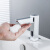 壮钢智能水龙头式泡沫洗手器洗洁精自动感应器商用坐式泡沫出液器开关 滴液款(电池)