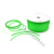 聚氨酯粗面圆带粘接圆形皮带O型传动带绿色可接驳PU圆带 高品质绿色粗面5mm(1米价)