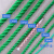 品之德 PHC-011塑料绳尼龙绳货车捆绑绳绿色绳耐磨晾衣绳户外手工编织绳子 2mm 100米 