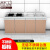 欧斯仑简易橱柜厨房橱柜整体家用厨柜套装橱柜成品简易厨房不锈钢橱柜灶 80平面 红曲线
