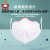 贸正（MaoZheng）N95口罩独立装一次性防护口罩成人 25只 /盒 白