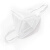 盔盾 N95口罩独立包装防护系列 白色折叠型口罩成人装（一箱装/1000只）