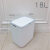 定制智能垃圾桶感应式客厅厨房卫生间创意自动带盖电动垃圾桶大号 E型18升充电款粉色(一键开盖+感 10L