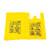 鹿色  工业加厚黄色垃圾袋 一次性  100只/包90*100cm*100L特厚手提