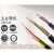 室外YJV电力电缆硬线铜芯2 3 5芯4平方1.5铜线2.5阻燃6耐火电线+1 3*1.5平(1米)国标