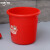  中环力安 18L红色34*32cm 加厚洗衣塑料水桶手提装水大红色塑料桶盆桶