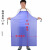 朋安 蓝色PVC防水围裙 耐磨耐酸碱水产围腰 加厚版120*80围裙