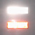 汽车反光板货车身反射器红白塑料块反光贴强胶检车可通过厂家直销 强胶红色（带孔）