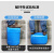 5-30升方形塑料桶 加厚10L扁罐级包装桶20公斤堆码塑胶化工桶 25L（加厚）鲜中蓝色方扁桶