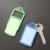 钥匙牌抽拉防水号码牌可标记写字分类颜色塑料吊挂牌收纳钥匙 白色 推拉钥匙牌 50个