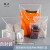 迅火 塑料包装袋加厚密封袋PE透明自封袋12丝（白边/100只）20*28cm