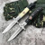 俄罗斯联邦HOKC高硬度野营生存户外战术多功能EDC折叠口 袋水果刀 白色