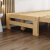 宣然木业沙发床实木推拉床坐卧两用多功能伸缩折叠床小户型拼接抽拉单人床 70宽*长（110-200）*高40cm