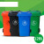 100升120 240L超大号户外垃圾筒工业垃圾桶带盖塑料特大环卫大型 100L无盖(灰蓝绿红备注)