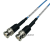 安博TRB三同轴BNC电缆连接线1553B总线TRX316 1.5米 双公头三卡口 5米 双公头未税