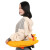 海笛 手动橙色腰带 成人便携式自动充气救生衣腰带救生圈钓鱼救生服