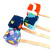 紫湖 儿童带绳沙包立体帆布卡通沙袋幼儿园小学生丢沙包投掷游戏玩具 7厘米带绳沙包（8只装）