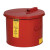 杰斯瑞特（JUSTRITE）27608 30升红色钢制浸泡罐