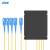 蓝邮 单模光纤分路器 电信级1分4均分 SC盒式拉锥分光器1比4尾纤 交换机光纤适配器