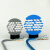 （XINXIANGXI）定制网线理线器梳线器机房集束线器理线板排线器电 灰色+蓝色 5类+6类 1+1套装