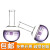 长颈圆底烧瓶平底烧瓶教学实验仪器50/100/250/500/1000/2000ml 1000ml(圆底烧瓶)