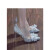 香茜妮洛丽塔高跟鞋细跟法式女春秋2023年新款水钻蝴蝶结水晶婚鞋气质名 香槟色 8cm 38