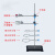 铁架台固定架(不含配件)铁三环蝴蝶十字夹烧瓶夹冷凝管夹 铁架台蝴蝶夹全套