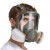 蓝炎 防粉尘防毒面具全面防护半遮防护面罩 6800防毒面具