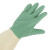 稳斯坦 WF060 双色清洁手套 厨房酒店刷碗耐用清洁橡胶乳胶防水手套 深绿M码 1双