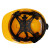 霍尼韦尔（Honeywell）霍盛安全帽 Y99 ABS工地建筑 防砸抗冲击 透气款 黄色 1顶