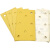 长方形干磨砂纸8孔3+2+3方形砂纸95*180mm黄砂植绒打磨砂纸片 600#一盒100张