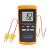 埃用热电偶温度计双通道温度表接触式测温仪工业K型数显温度计测温表 TR6602 双通道