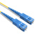 胜为FSC-1101 电信级光纤跳线 SC-SC 9/125单模单芯尾纤 25米 收发器/光猫光纤线