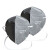 保为康 防颗粒物活性炭呼吸器 折叠式防护口罩 （活性炭 KN95） 1890头戴式 60只/盒