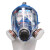 思创科技 全面罩硅胶大视野化工喷漆酸碱农药氨气裸面罩 ST-M80-1 1套（不含滤盒）