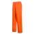 海斯迪克 环卫雨衣橘红色分体雨衣雨裤套装 安全警示道路施工反光雨衣HKsq-341 双杠橘色 2XL 