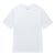 森马（Semir）夏季200克短袖T恤男装宽松上衣服圆领色全 白色 M