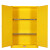 广立顺 防爆柜 锂电池危化品储存柜化学品酒精工业防火安全柜 45加仑黄色